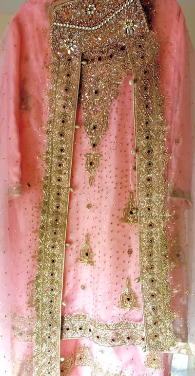 Beautiful pink bridal lehenga _XL_Excellent condition 