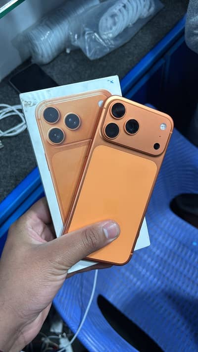 17 pro max jv 256GB with complete box