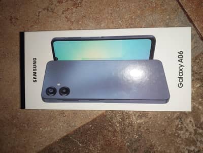 Samsung A06 6/128gb variant like new slightly used for sale