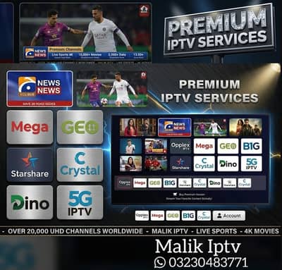 IPTV Opplex IPTV , Mega, Geo, B1G, Starshare, Crystal, Dino, 5G IPTV