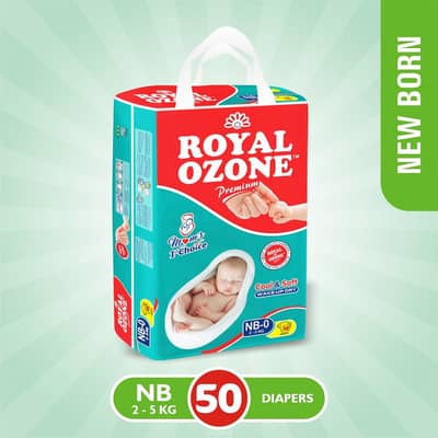Royal Ozone baby daipers 800 all size available