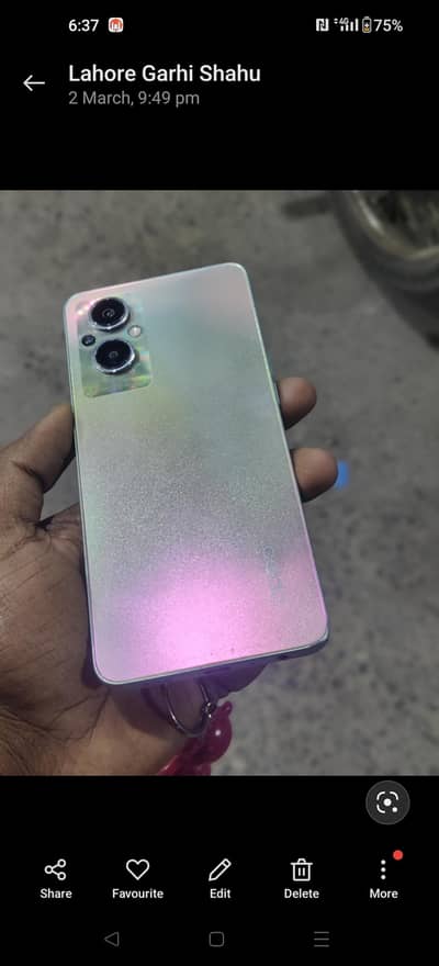 OPPO f21 pro 5g with only box no open repair fazol offer plz mat lgay