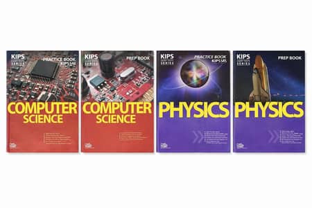 kips preparation entry test 4  books  phy and computer