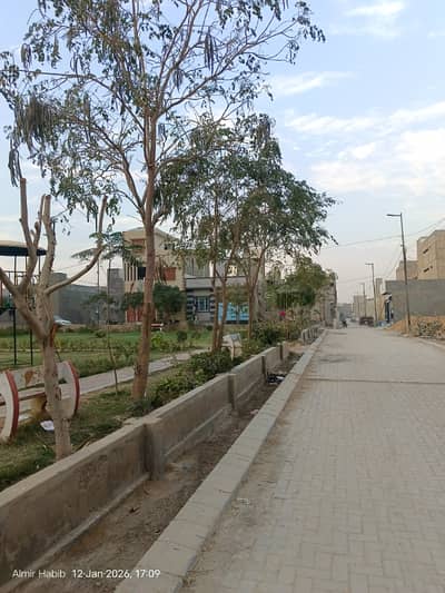 80 Sq Yard West Open Leased Plot for Sale North Town Phase 1 Gold Block