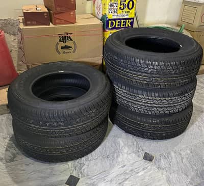 Tyre Tubeless 265/65 R17 Dunlop (quantity 5) New