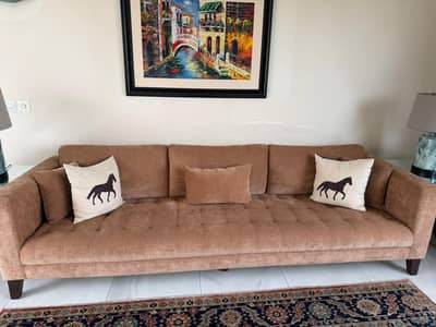 3 seater sofa + 4 seater sofa + 2 chairs