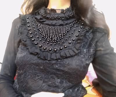 Gothic / elegant party dress Rs-4200