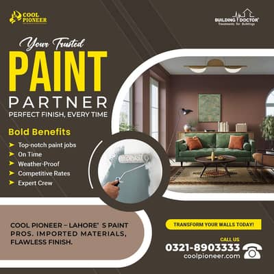 Wall Paint & Polish Expert | Fresh Look for Your Home