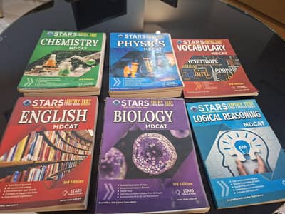 MDCAT Stars Academy Complete Book Set (10 Books)