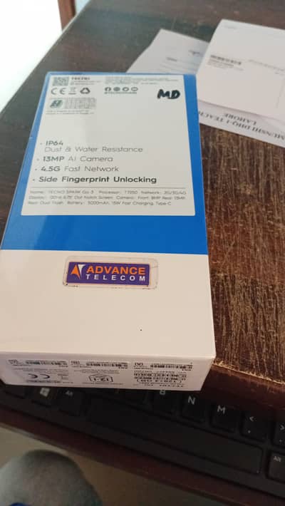 Techno GO spark 3 for sale 10/10 condition with all assecories