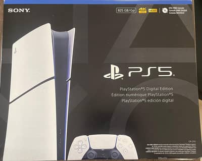 Brand New Sealed PS5 Slim Digital (1TB) – Imported Canada