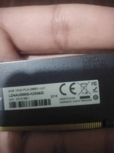 8Gb DDR4 2666MHz