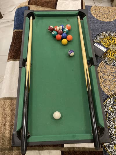 Kids billiard snooker table