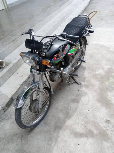 Honda CD 70 black colour