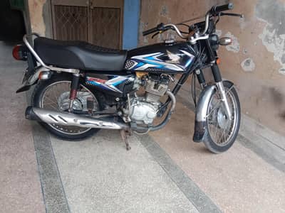 Honda cg 125 black 2018 modal janiuain bike A to z pack engine