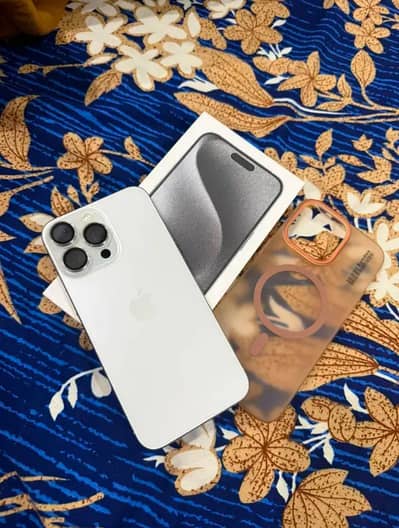 i Phone 15 pro max non pta physical+ e sim