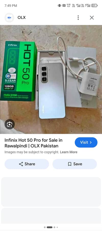 Infinix Hot 50 Pro
