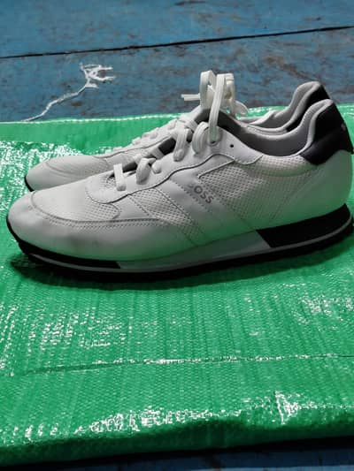 Boss white sneakers