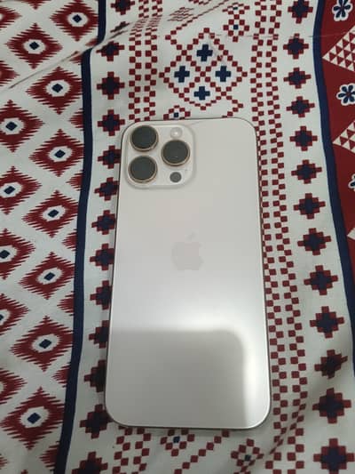 IPHONE 16 PRO MAX FACTORY WITH SIM TIME