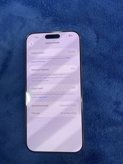 iPhones 16 pro max ( Paysical Double Sim )