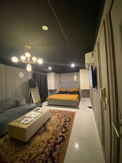 Studio Furnished Apartment Available For Rent In Sector E Bahria Town Lahore
