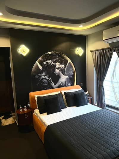 One Bed Furnished Apartment Available For Rent In Sector D Bahria Town Lahore