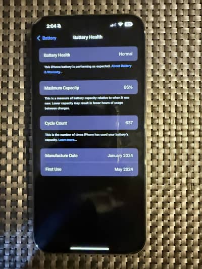 Iphone 15 pro max 256 GB