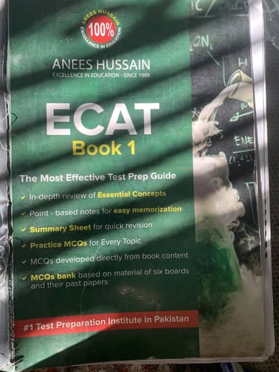 Anees hussain Ecat Prep Notes Complete booklets with keys