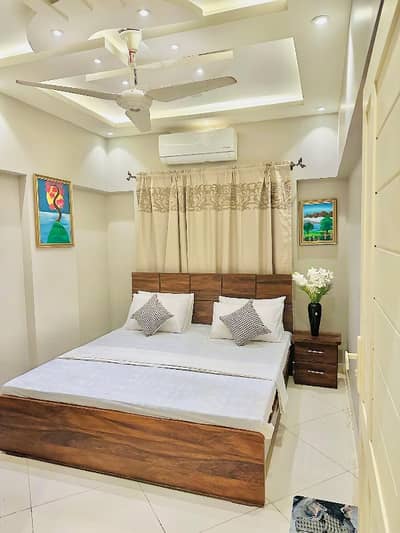 DHA Fully Furnished Exquisite Slightly Used Studio Flat For Rent Long N Short Terms