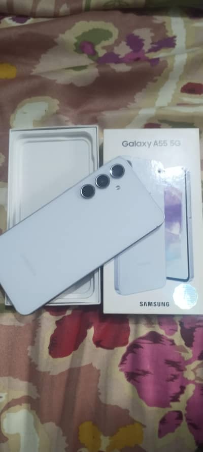 Samsung a55.5g (8/256) complete box
