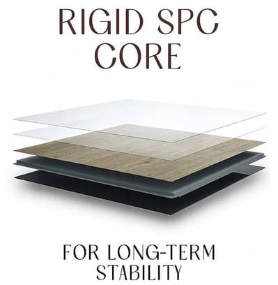 SPC flooring for offices, rooms and kitchens