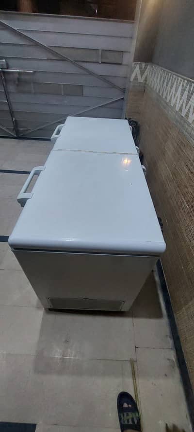 Jambo size Haier freezer  2 doors,Totally genuine,ready to use