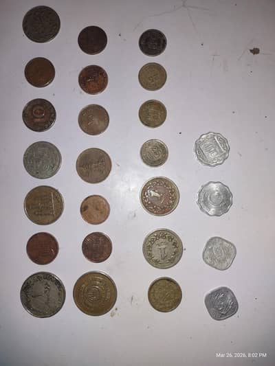 different countries coins