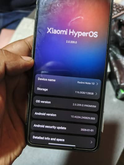 power full Redmi note 13 for long lasting use