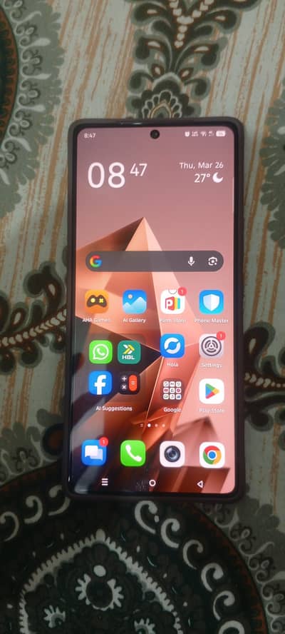 infinix Note 50 Complete box