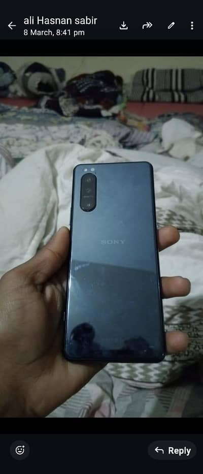 Sony expiria 5 mark 2 (128. GB PTA OFFICIAL  [0343 7284610