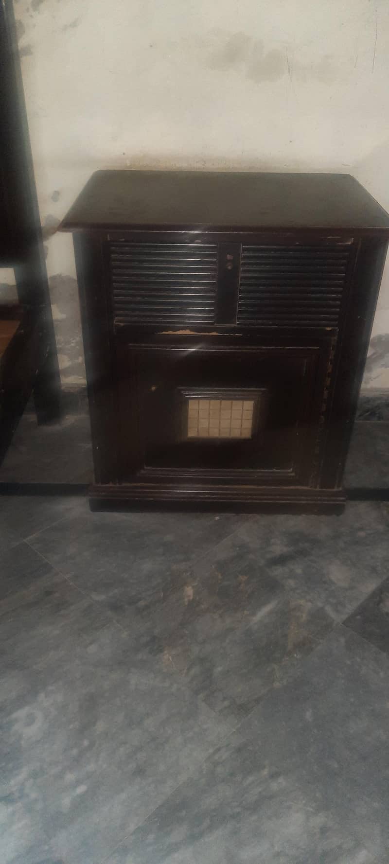 Wood plus MDF bed king sized solid structure 4