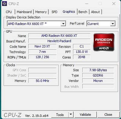 RX 6600 XT 8GB – Excellent Condition – No Mining