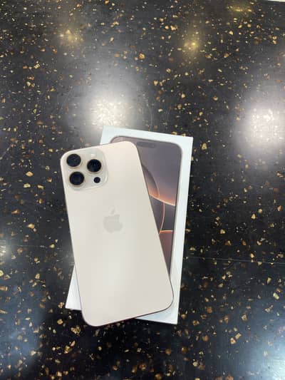 Iphone 16 pro max jv complete box non pta