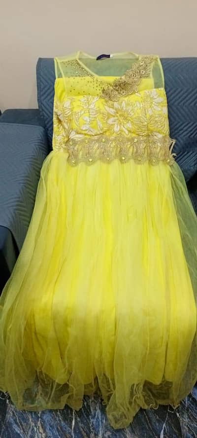 yellow western bridal maxi