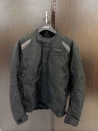 LS2 Motorcycle Riding Jacket 3XL Black, Original, Lahore