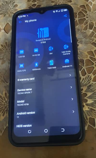 Tecno spark 7
