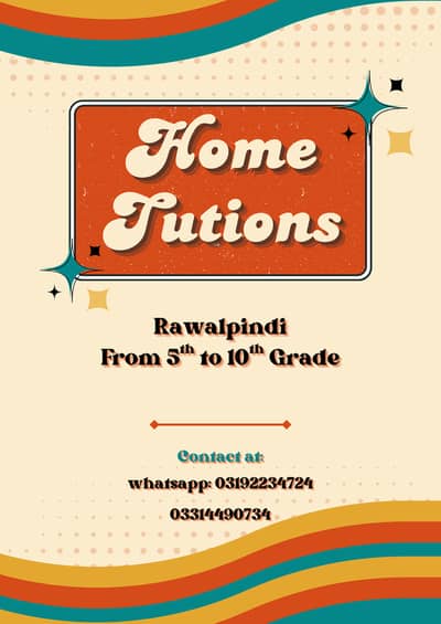 Experienced home tutor