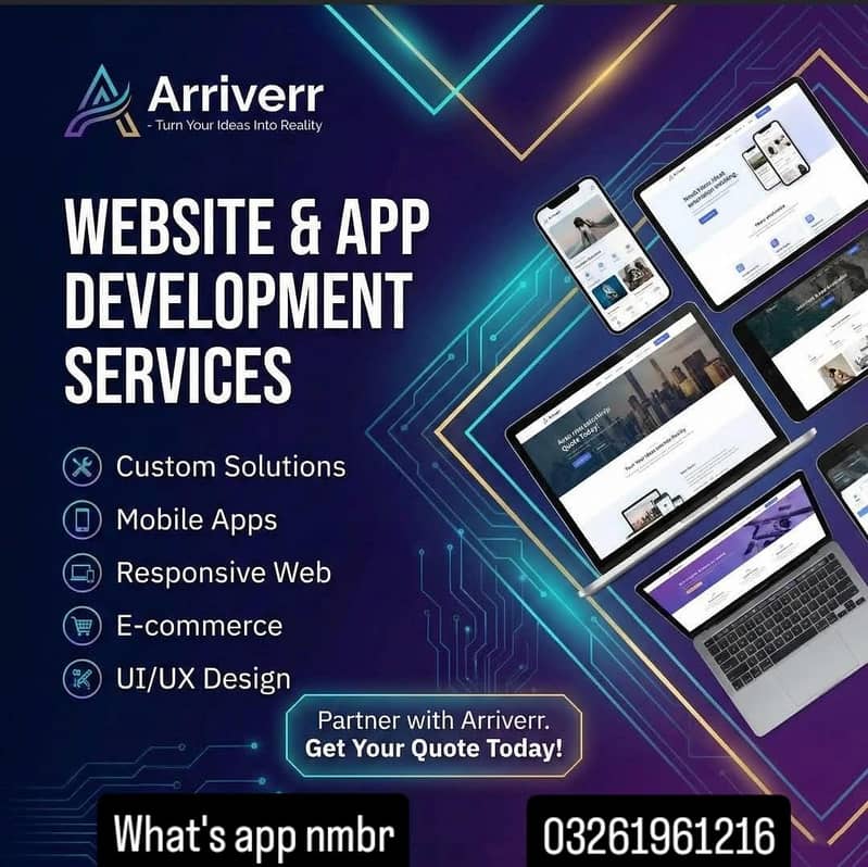 WEBSITE & APPS DEVELOPMENT 0