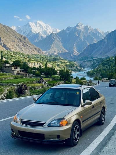 Honda Civic Vti oriel automatic sunroof Model 2000