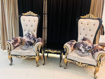 long chair with dewan