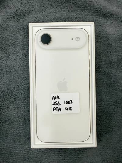 Apple 17 Air 256GB Pta Approved Gold Complete Box