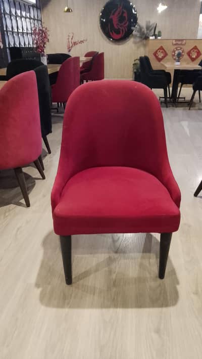 velvet dining chair