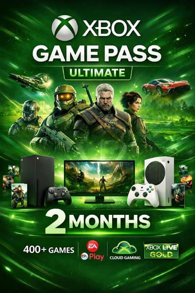 Xbox GamePass Ultimate 2 Months | 400+ Games | Instant Delivery
