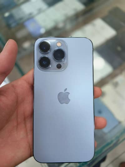 I phone 13 pro seira blue 03096297915